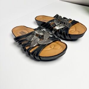 Kalso Earth Shoes Women's Enthuse Leather Sandal Sz 7.5B